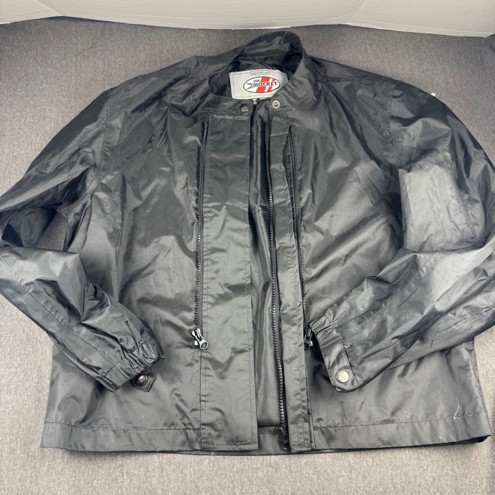 Joe Rocket Womens Black Motorcycle Jacket Liner Full Zip Size Large